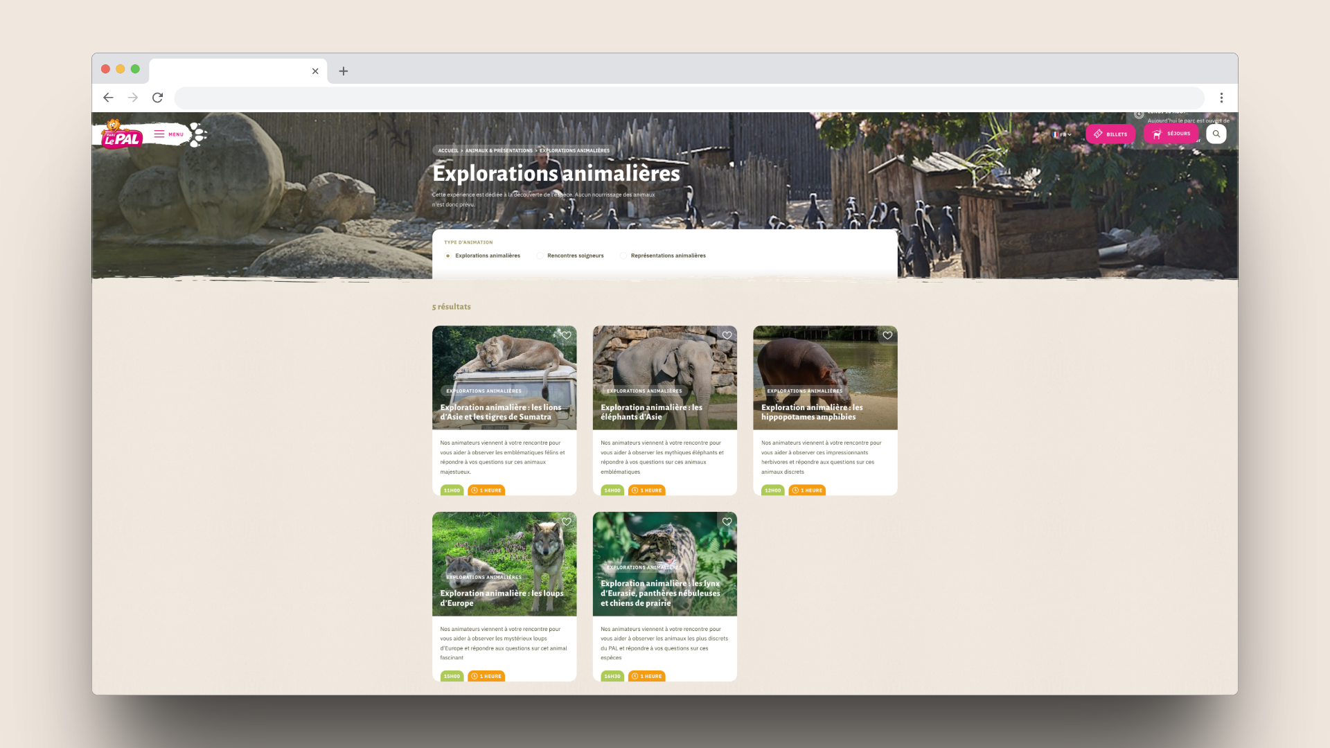 Le Pal — Explorations animalières